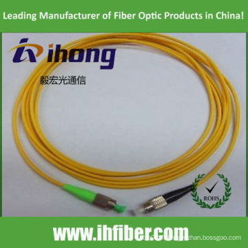 Fibre optique FC / UPC FC / APC cordon de raccordement monomode simplex câble jaune 3m